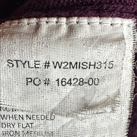 PrAna Misha Duster Knit Hoodie Sweater Black Plum Size Large - Picture 11 of 13